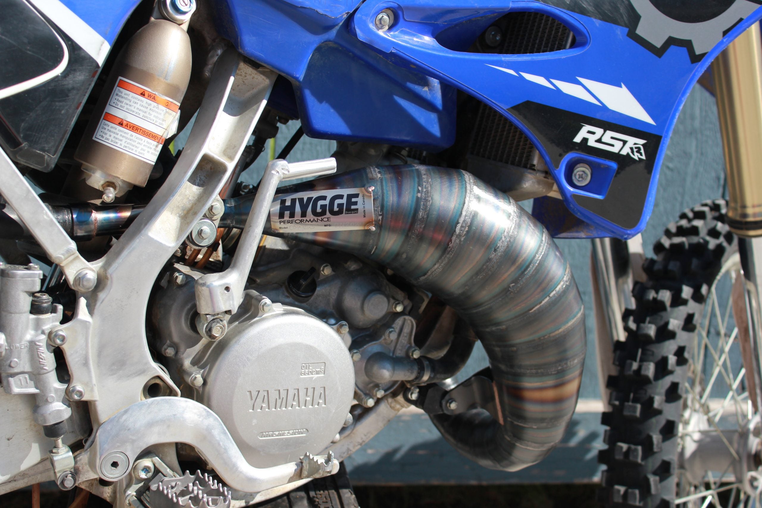 Yamaha 2024 yz125 exhaust